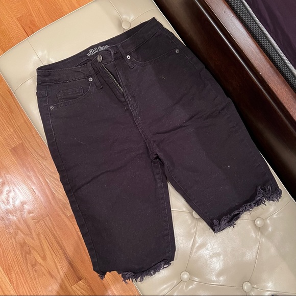 Wild Fable Black Denim Shorts